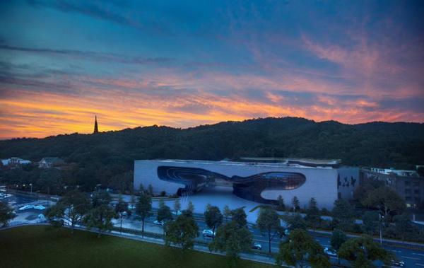 历经18年"蝴蝶展翅",杭州西湖边"小百花越剧场"开幕