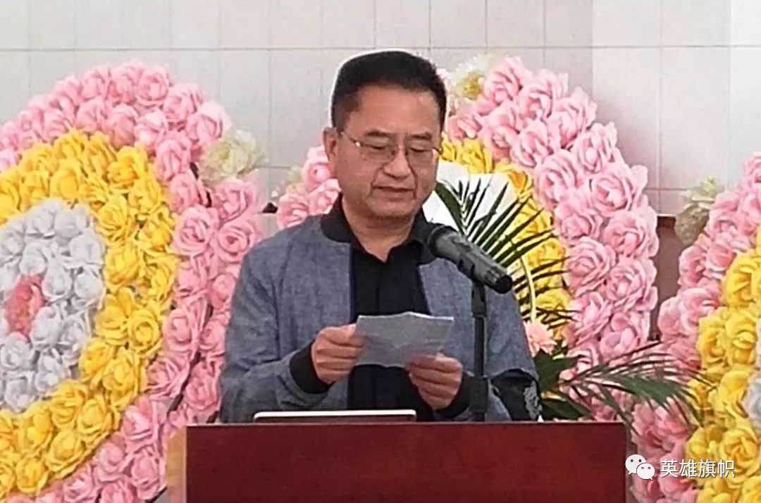 送别老山作战英雄营长狄国平
