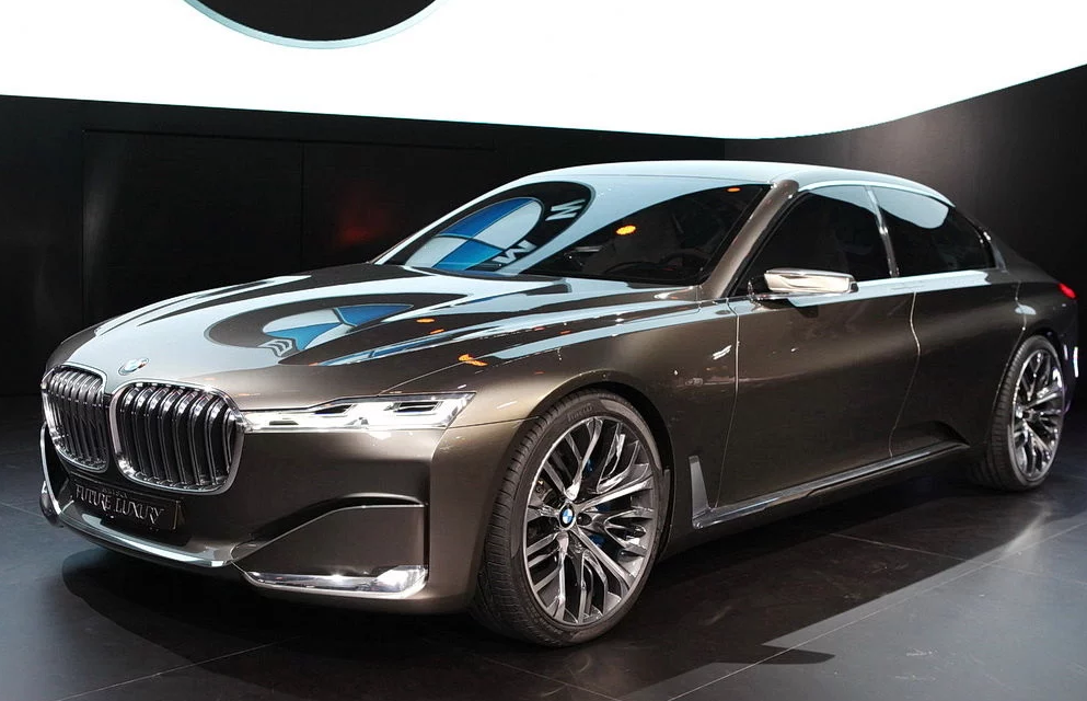 宝马vision future luxury,外形设计大方,具有超高的运动范