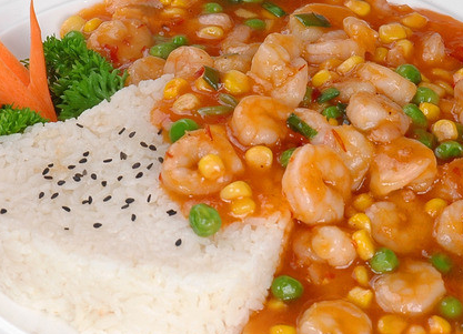 教你制作虾仁饭,色泽鲜艳,越嚼越香,营养又美味!