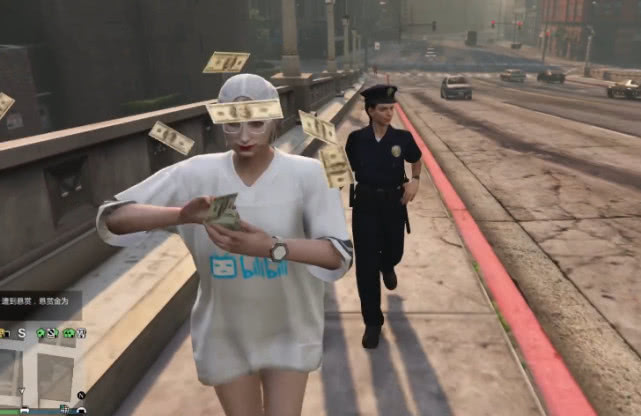 gta5女角色警察服装图片