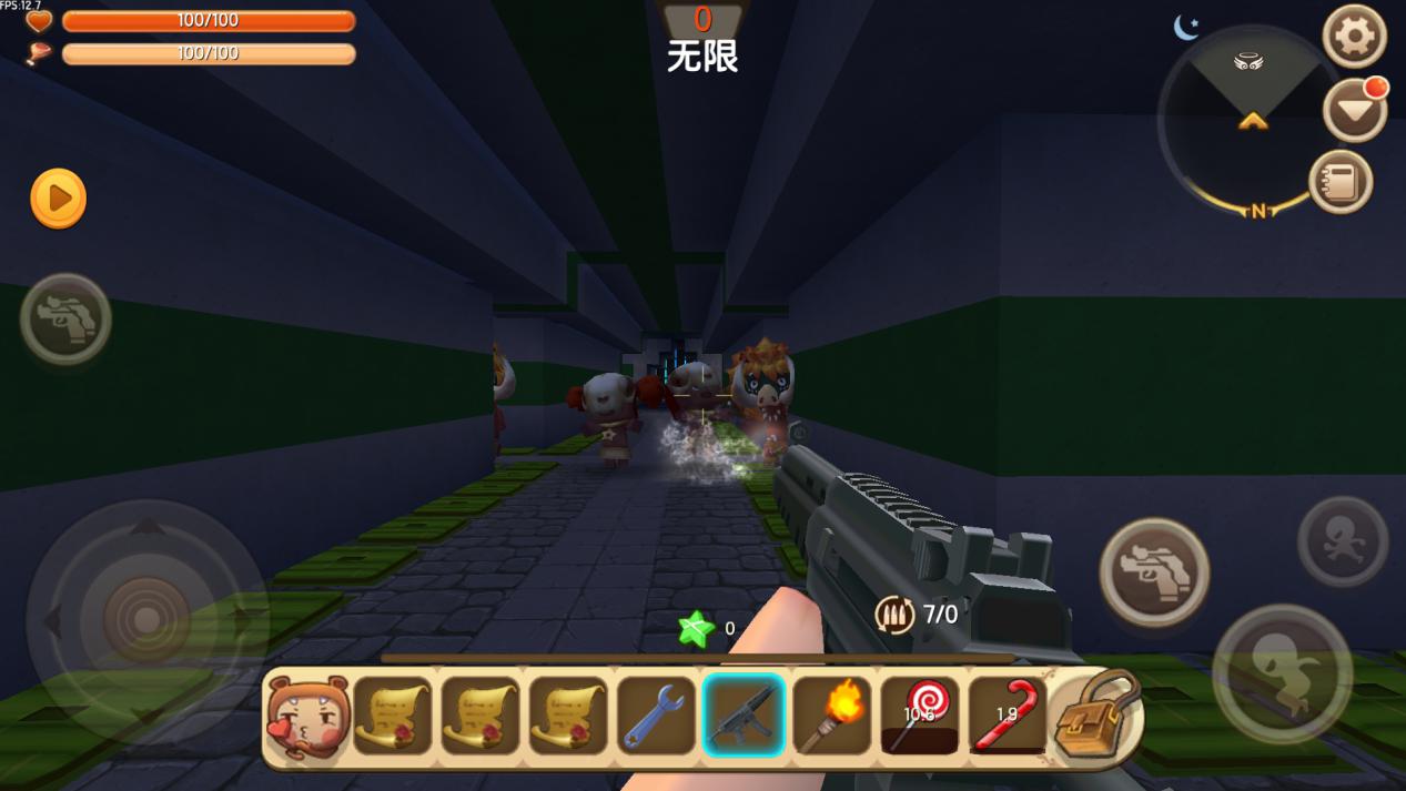 迷你世界:cf绝命谷的完美复刻!体验经典突围战场