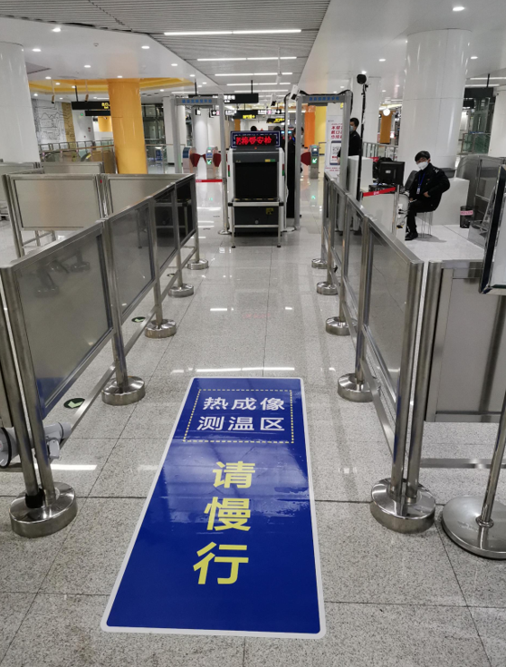 青岛地铁热成像红外测温设备增至43台