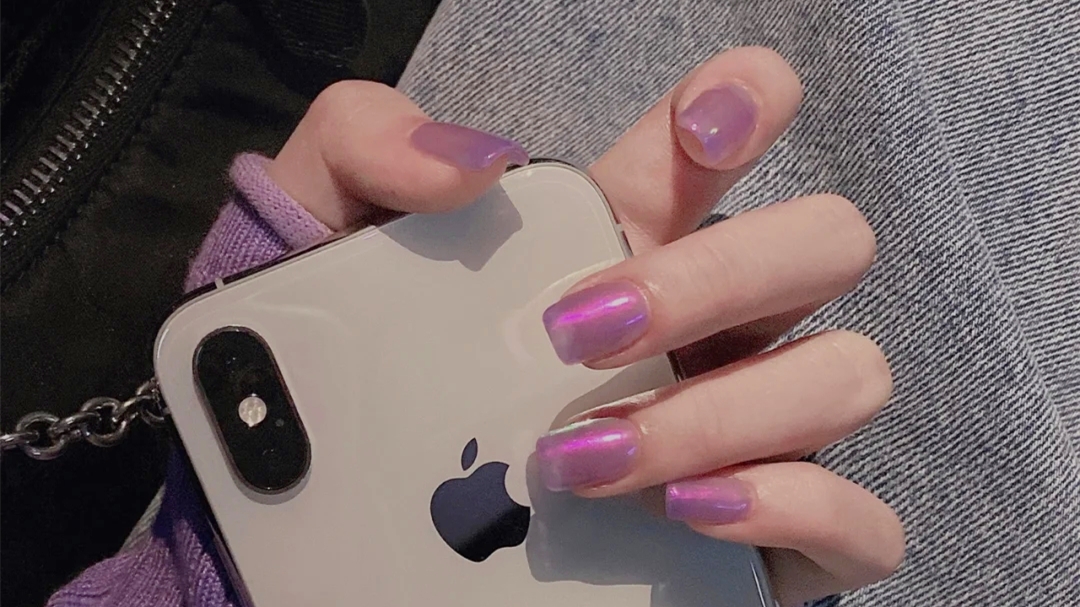 6款紫色系美甲,就像是下凡的仙女神秘又优雅,尤其最爱第5款