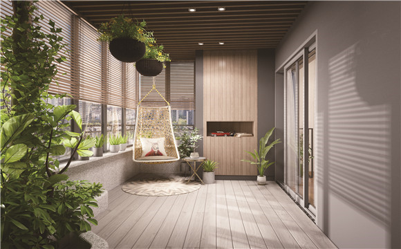 4款阳台装修效果图案例 享受慵懒的一个下午