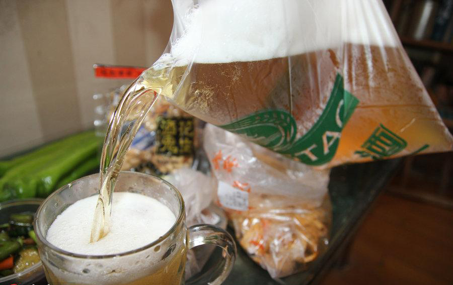 醉青岛|袋装的散啤好喝吗?