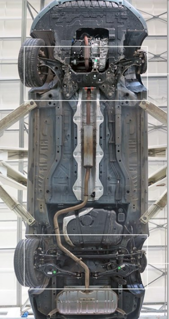 拆开荣威i6的底盘,让人眼前一亮