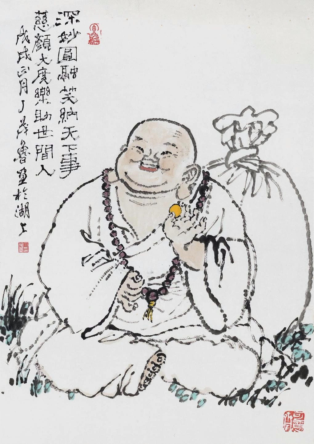 「水墨新境」——浙派名家丨丁茂鲁人物作品鉴赏