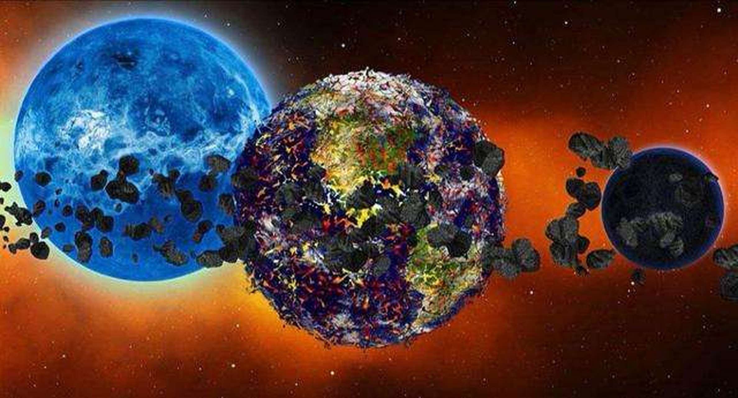 科学因你了不起# 洛希极限(roche limit)是一个天体自身的引力与刀