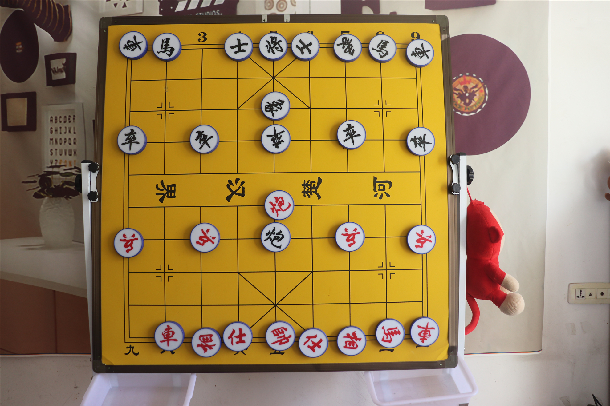 象棋偏门布局敢死炮:敢死炮对中炮(对方进边卒防打车局)
