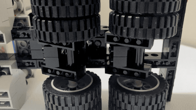 乐高精致车模进化史一:模型小组5580,经得起时间考验的白色拖头