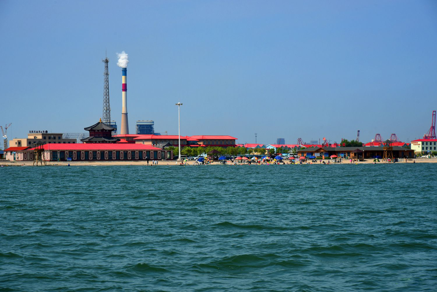 乐亭海滨旅游区风景实拍(河北省唐山市)