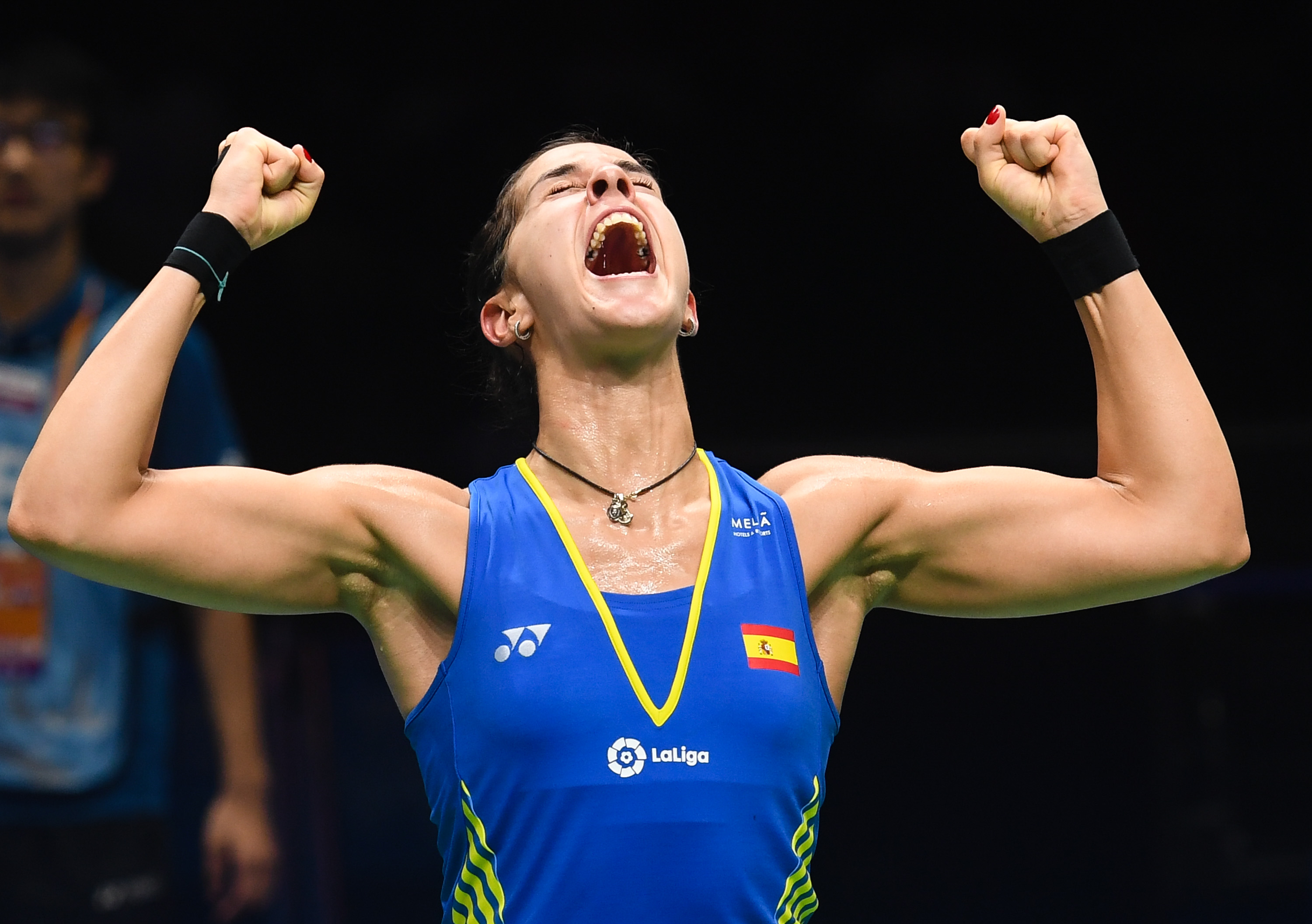 羽毛球——世锦赛:西班牙选手马林女单折桂(2)