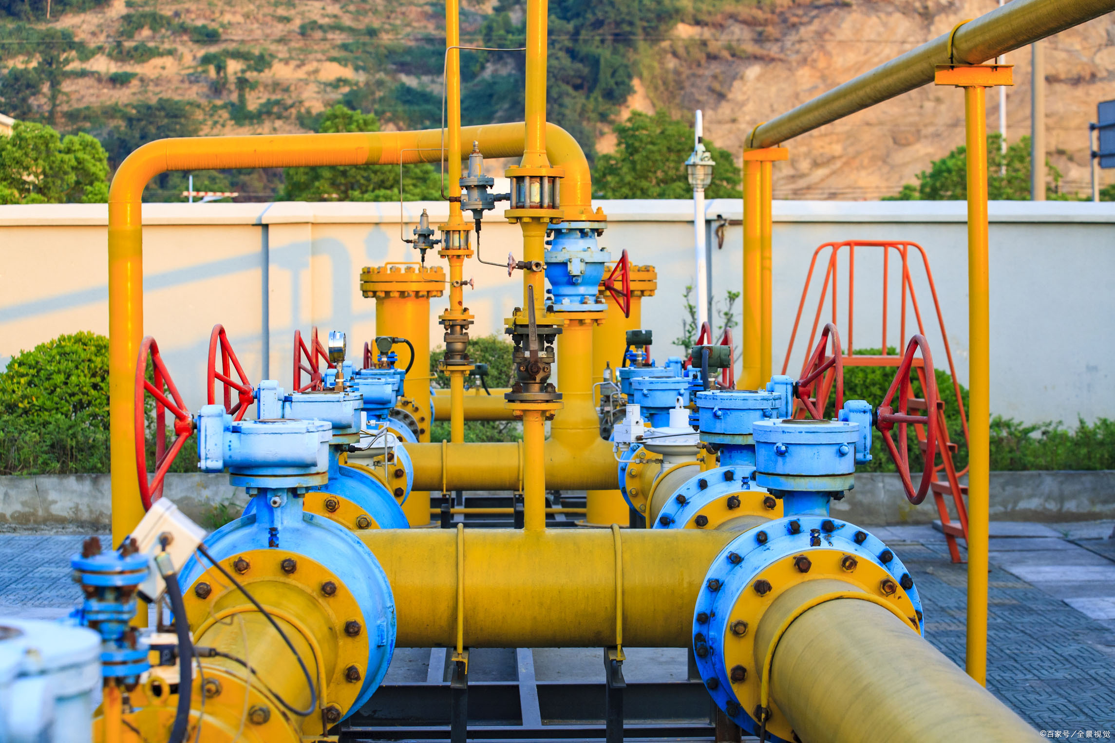 安装于燃气管道的阀门