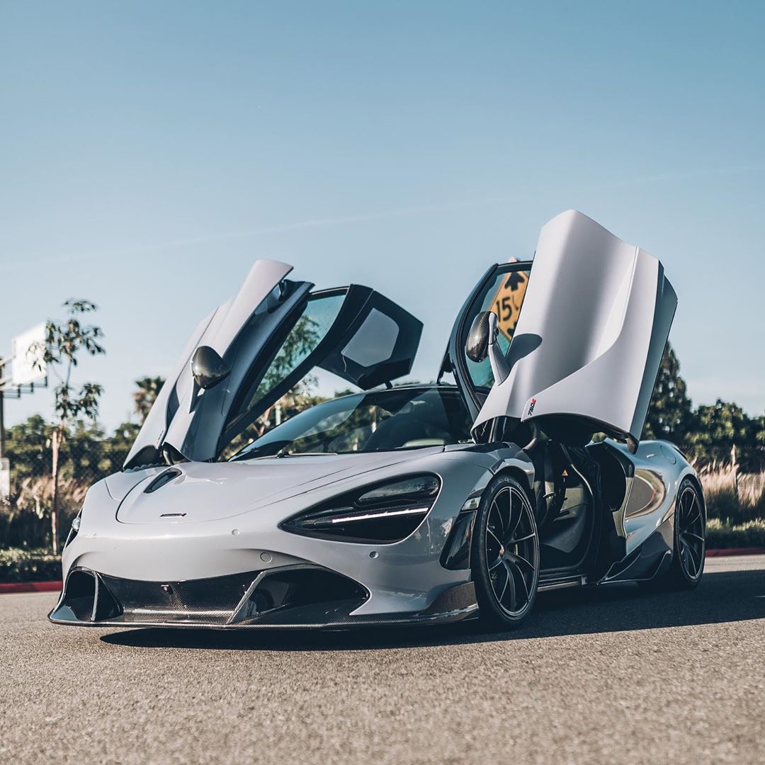 迈凯伦720色,灰色涂装显得很高级!