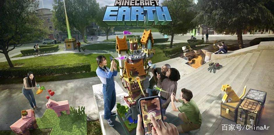 微软推出AR版Minecraft 让你改造无趣现实世界
