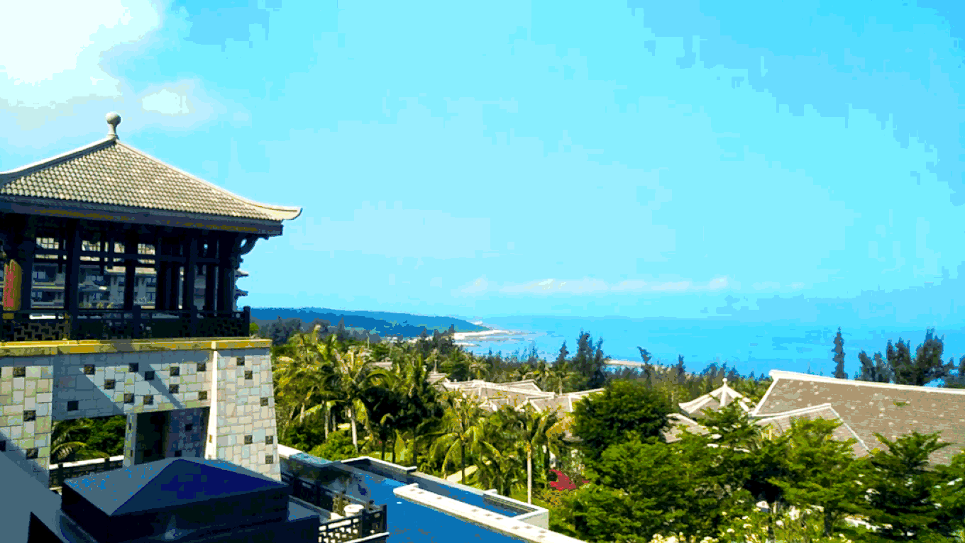 阳光真好, 昌江 的天气温度竟然跟 三亚 没有多大的差异.