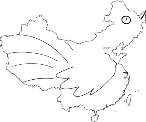 中国地图,雄鸡图——那些你没见过的打开方式!