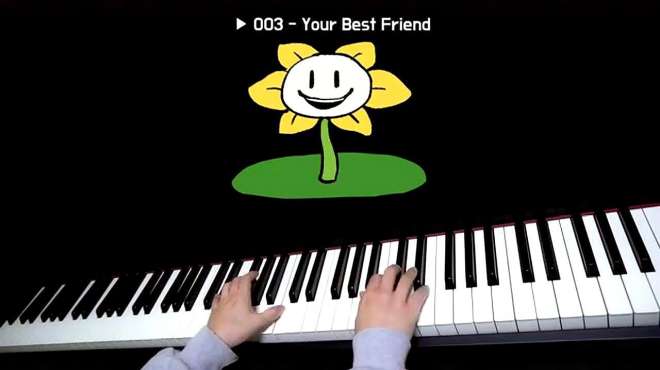 [图]《undertale传说之下》经典配乐《Your Best Friend》，真好听！