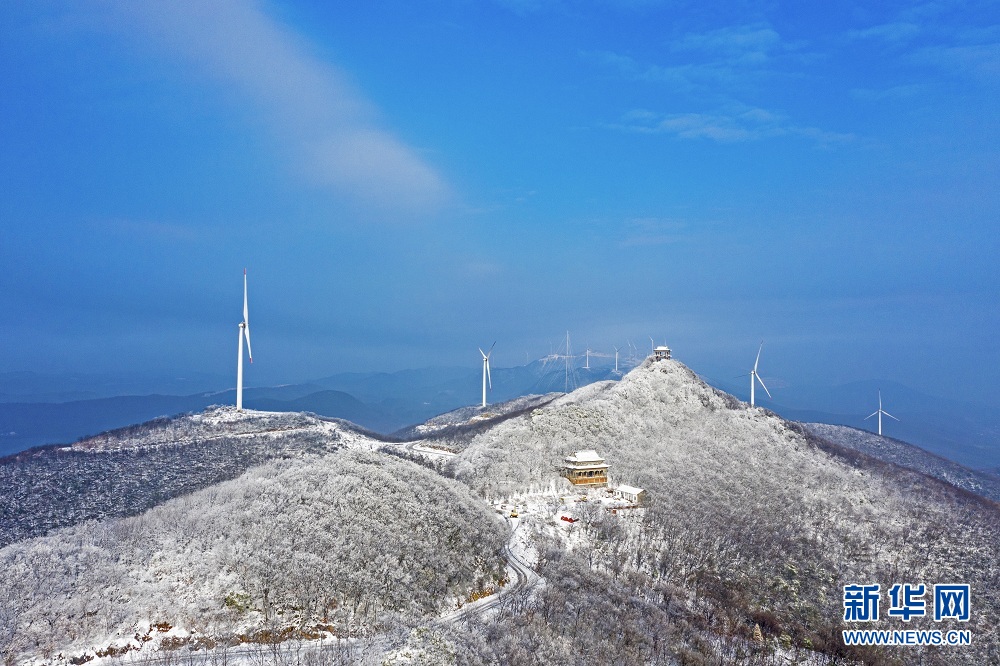 圣境山雪景图片