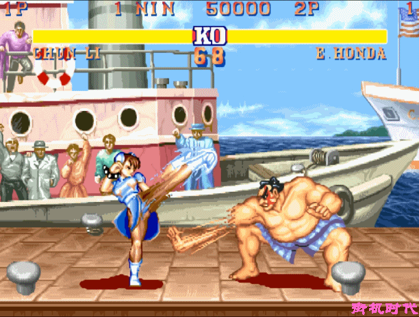 《街头霸王2》春丽无影脚和相扑的无影手,到底谁才是最厉害的?