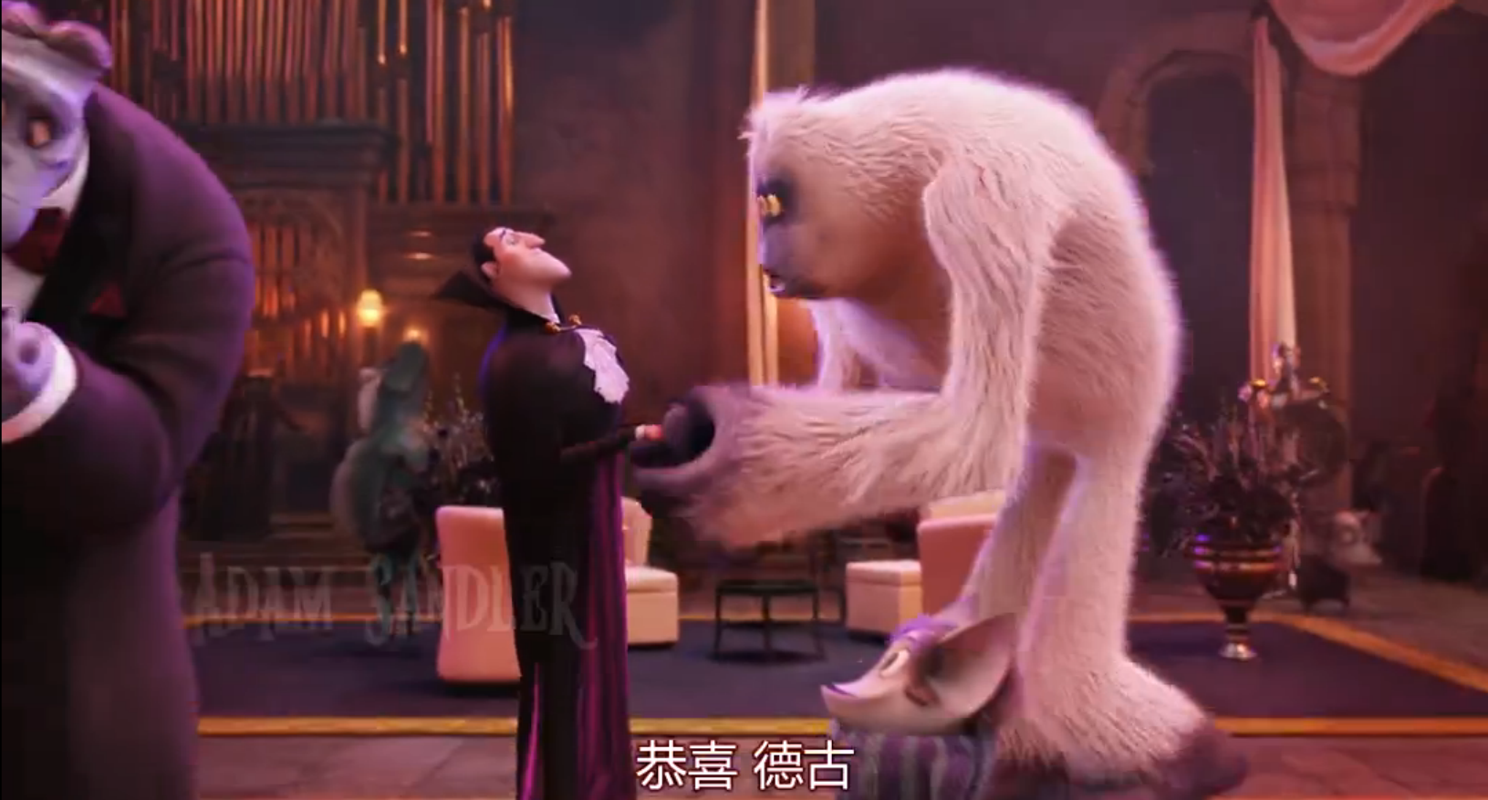 "这大概就是《精灵旅社2》这部影片留给我的第一印象,看完后更加坚定