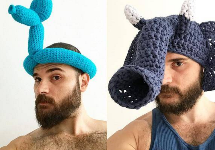 国外壮男路边织毛衣被骂娘,背后故事证明是全国最男人