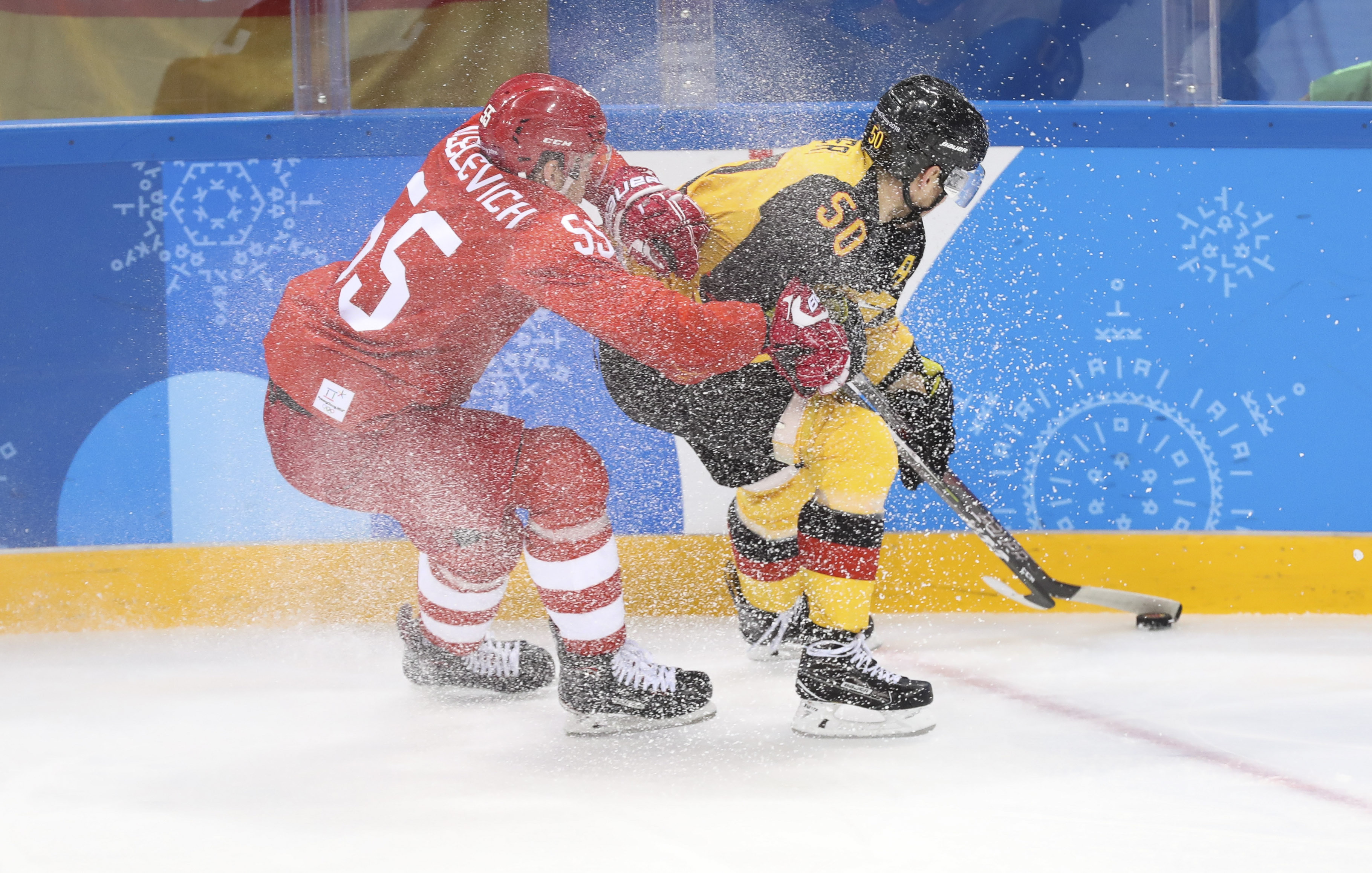 (冬奥会)(43)冰球——男子决赛:俄罗斯奥林匹克选手夺冠