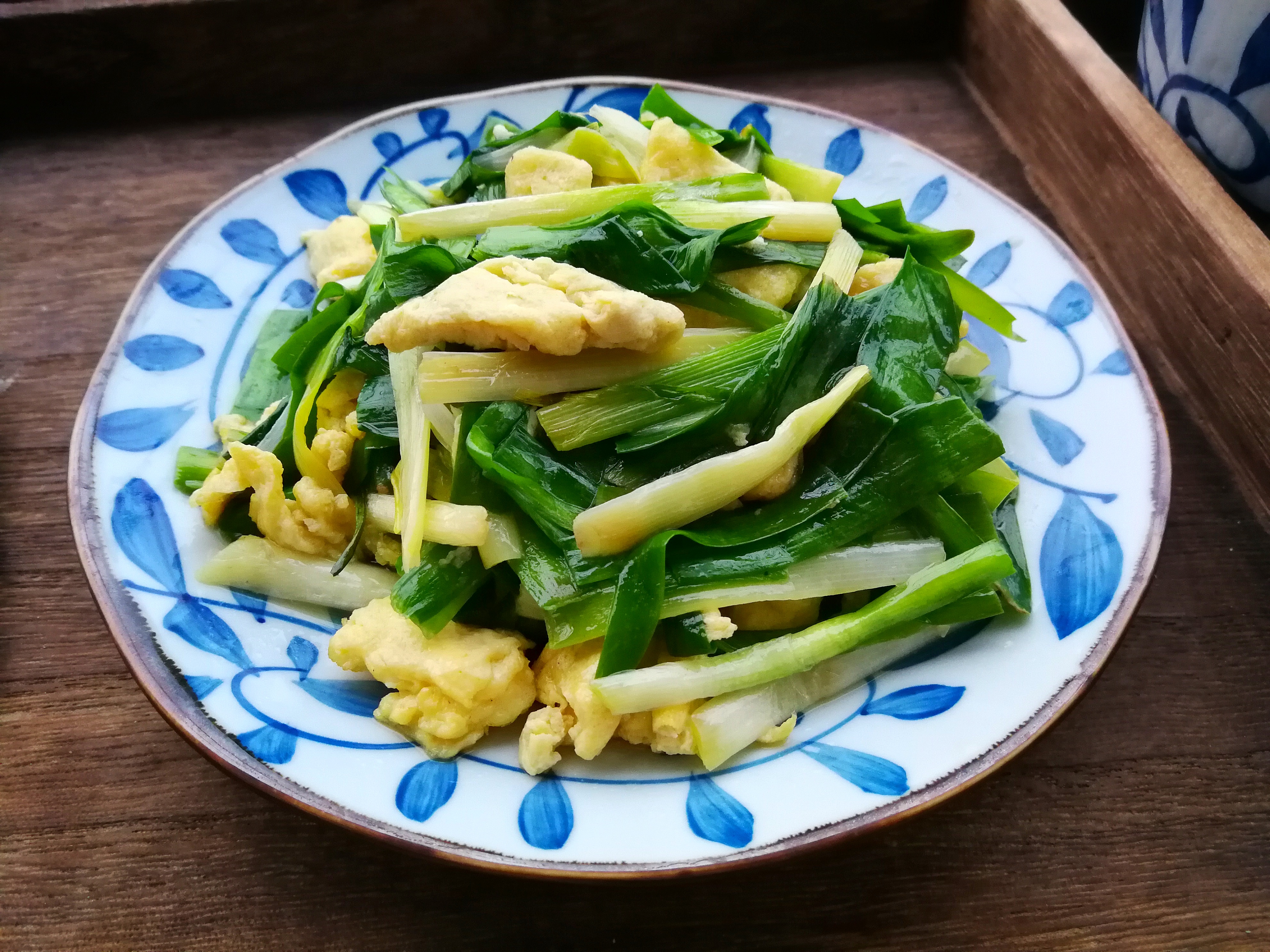 5块钱一斤的黄芽韭菜,跟鸡蛋是天生一对,越吃越香,食欲大增