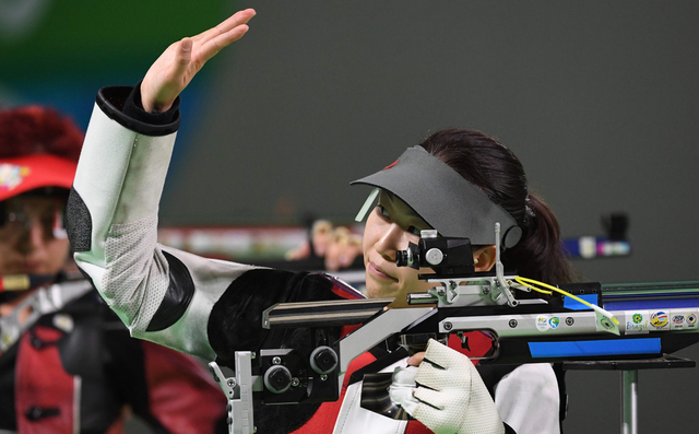 心碎!中国射击第一美女也嫁人了