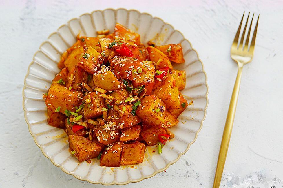 四川特色小吃锅巴土豆,无敌香酥入味,土豆爱好者莫要