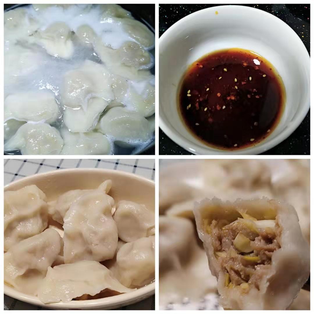 花样繁多的饺子——蒜黄馅饺子!