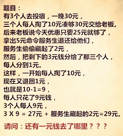 经典智力题图片及答案图片