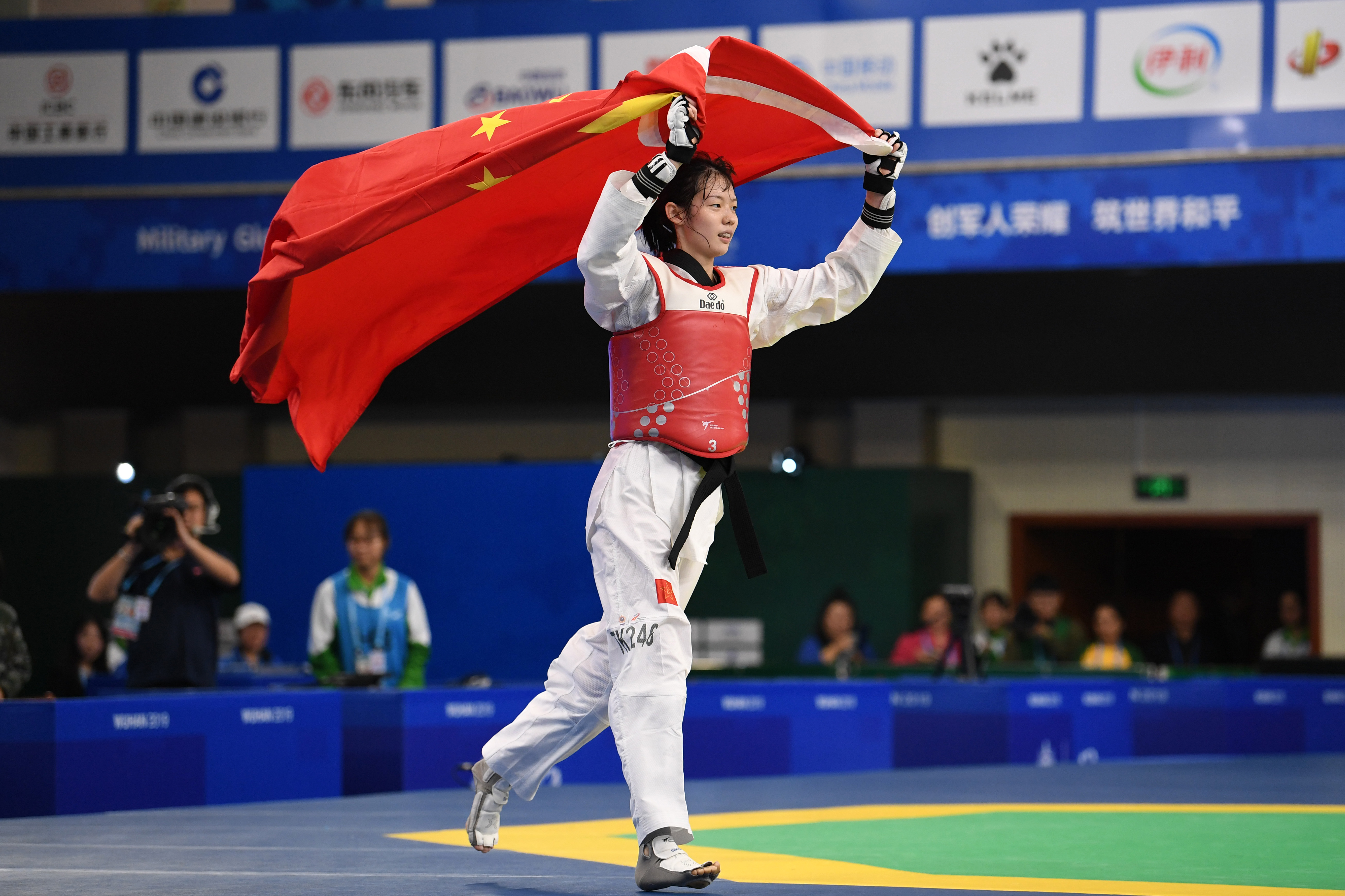 跆拳道——女子62公斤以下级决赛:宋洁夺冠