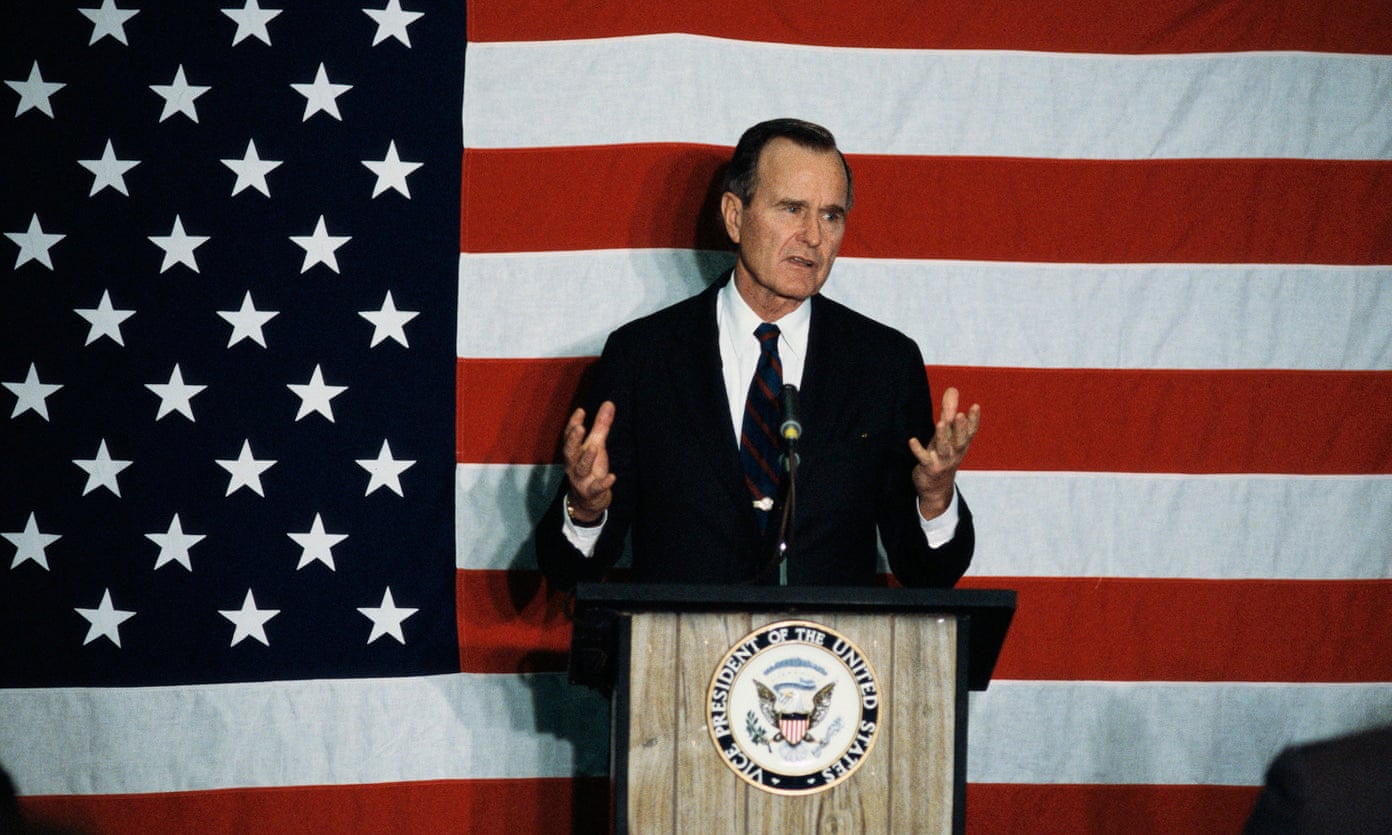 老布什真的是能够团结一切反对党的伟人?他是不是愚弄了所有人?