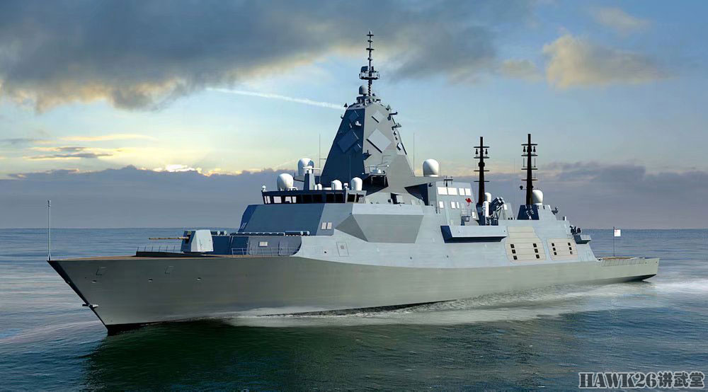 澳大利亚海军新锐"猎人"级 排水量8800吨的远洋护卫舰