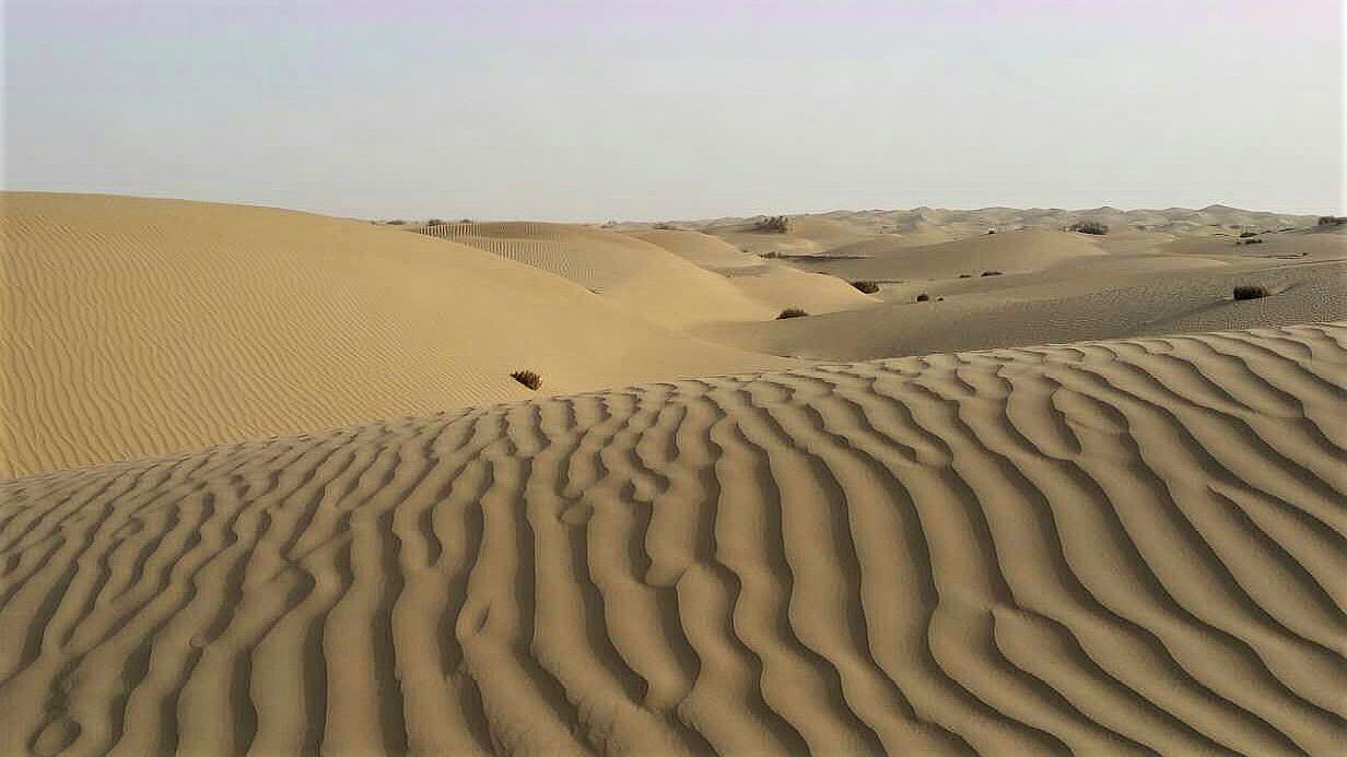神秘的塔克拉玛干沙漠
