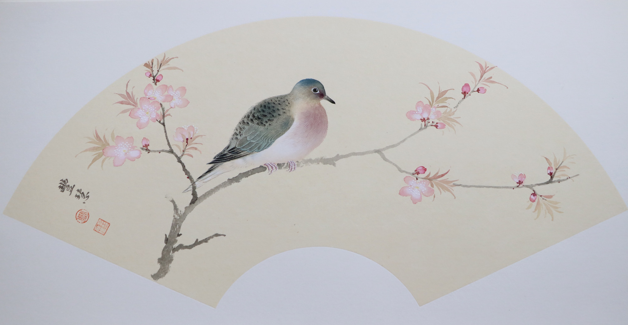 「艺惠藏」丰慧花鸟画作品新作赏析