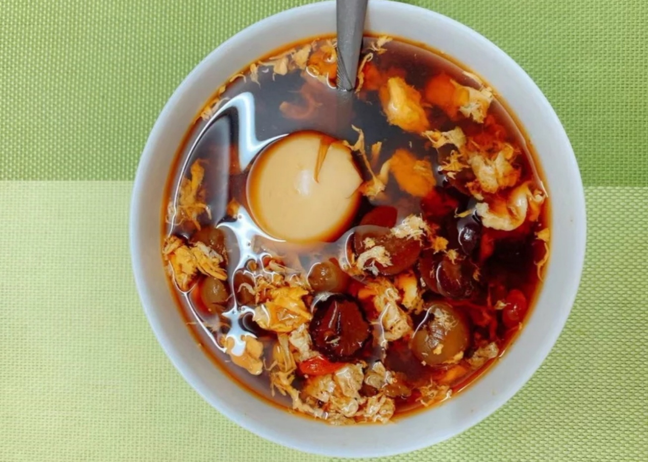 红糖鸡蛋水,女生要多喝,隔三差五来一碗,脸色红润还养颜