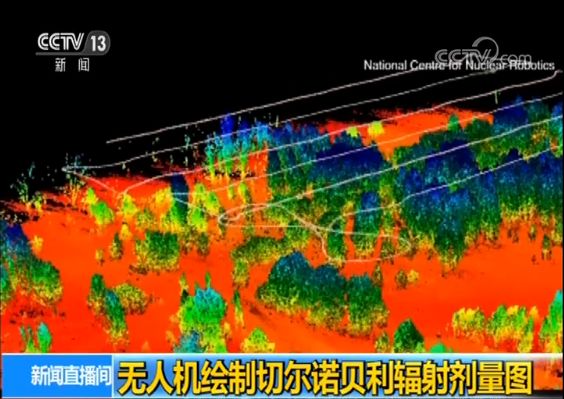 切尔诺贝利无人机航拍图片