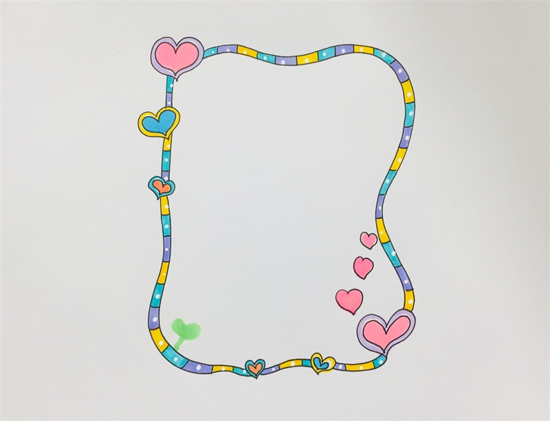 好看的手抄报边框素材大全,教你如何画新颖的边框,值得收藏