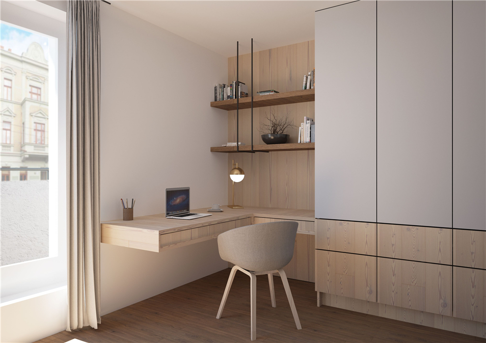 书房装修灵感:书房做转角还是吊柜?15组超实用设计,不看准后悔