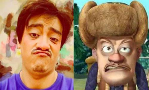 别再说郑云龙像光头强了,看到迪丽热巴和她后,这才叫复制粘贴