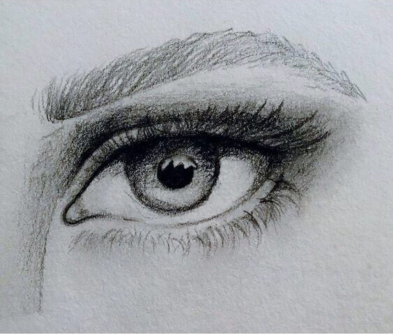 各种眼形的素描画法,眼睛是人心灵的窗户,一个眼神传递出情绪