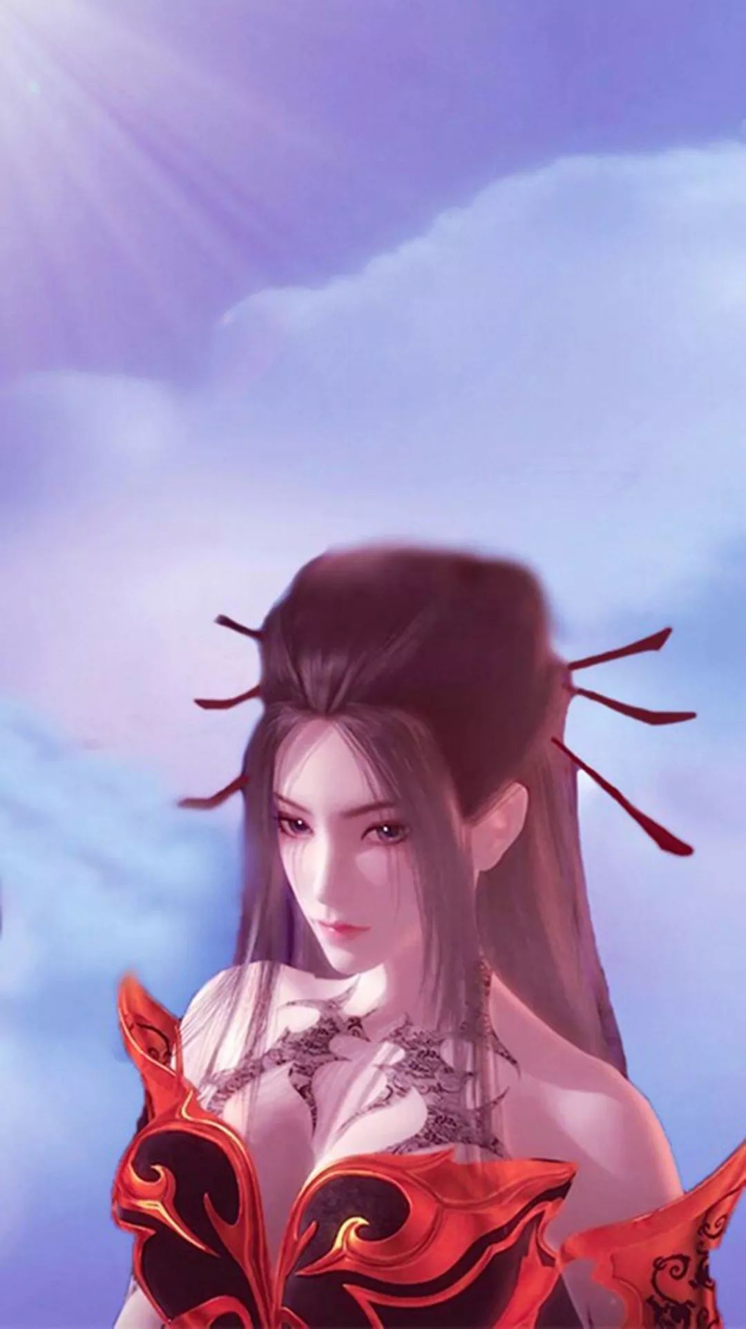 本期壁纸为"焰灵姬"