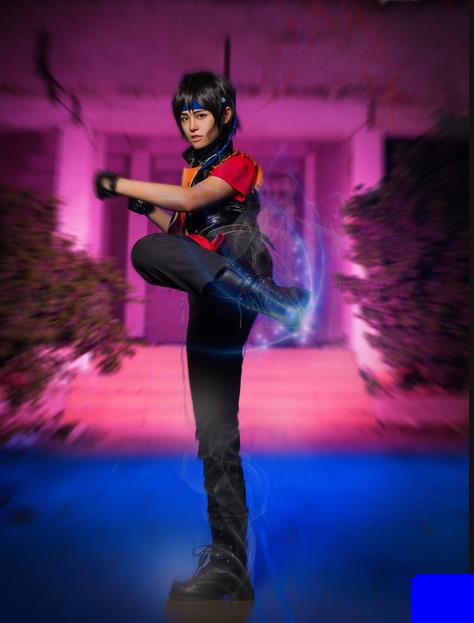 地下城与勇士cos,网友:蓝拳的头怎么那么大?吃了毒奶粉?