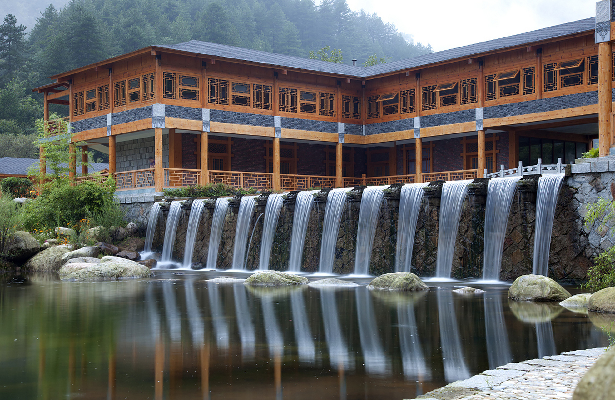 穿越时空的旅行# 铜仁石阡温泉,位于中国贵州省铜仁市石阡县,被游为