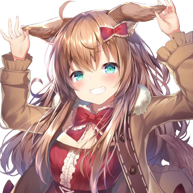 兽耳动漫头像分享,日本画师将二次元美少女画出了灵魂,实在太萌