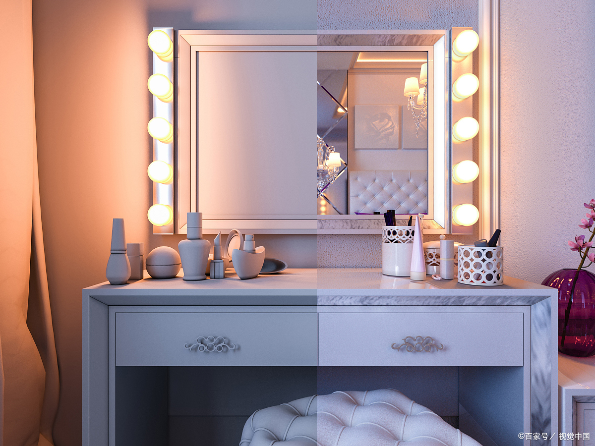 梳妆台镜前灯高度多少合适?