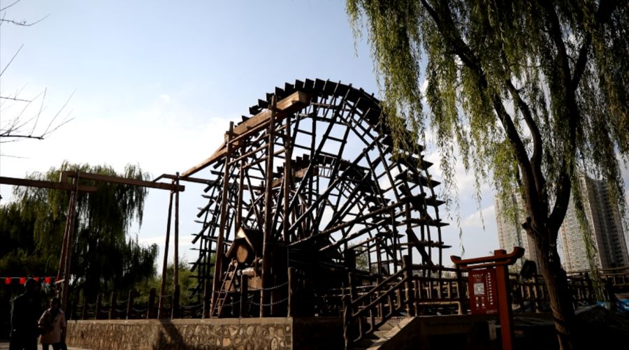 黄河之滨也很美丨古老的水车悠悠转——水车博览园